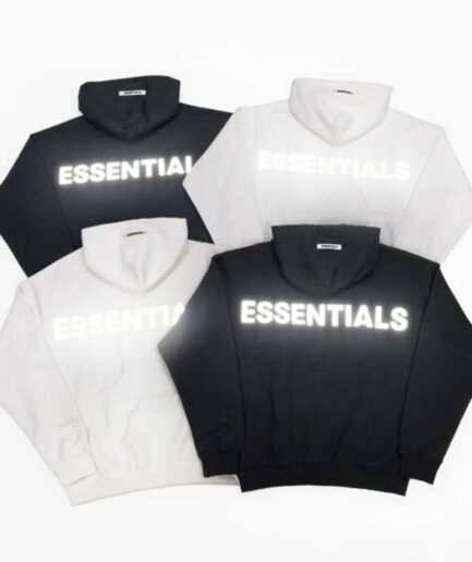 Fear Of God Essentials Reflective Letter Hoodie