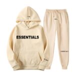 Fear Of God Essentials Tracksuit beige