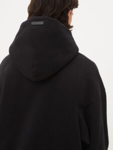 Fear of God Baseball Hoodie Black 4