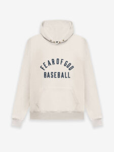 Fear of God Baseball Hoodie Cream 1