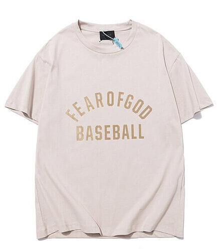 Fear of God Baseball Pink T-Shirt
