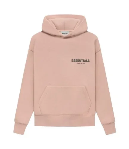 Fear of God Essentials Pullover Hoodie Pink