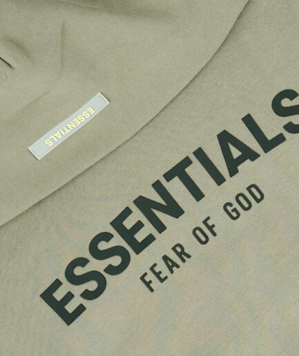 Fear of God Essentials Taupe Hoodie 1